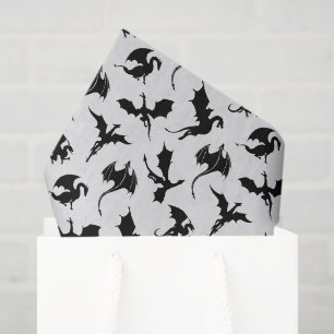 Dragon Decoupage Paper, Mythical Fantasy Tissue Paper