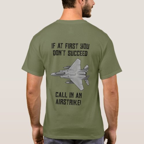 Dragon Defense  Airstrike  Veteran Owned T_Shirt