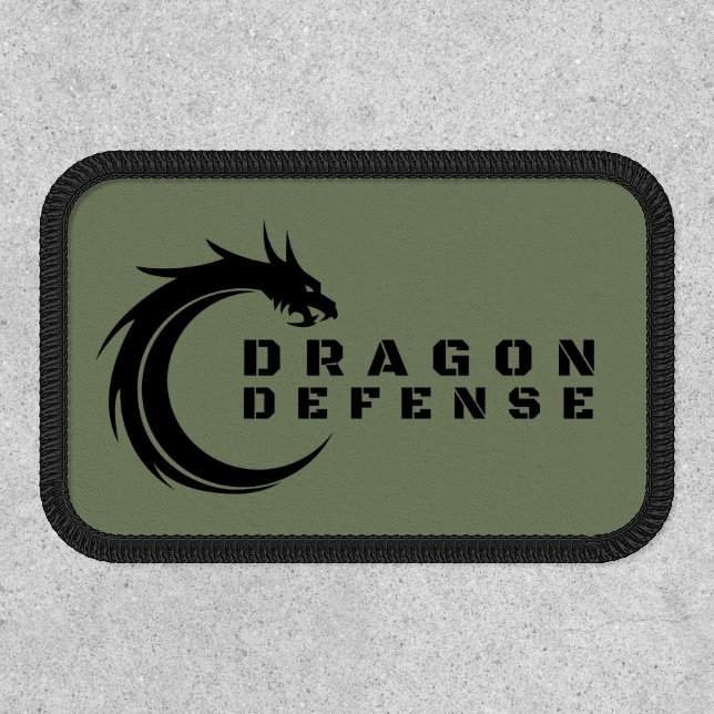 Dragon Defense | Alt Logo Morale Patch (Front)