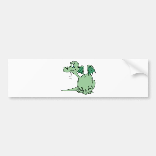 Dragon Design 5 Bumper Sticker (Front)