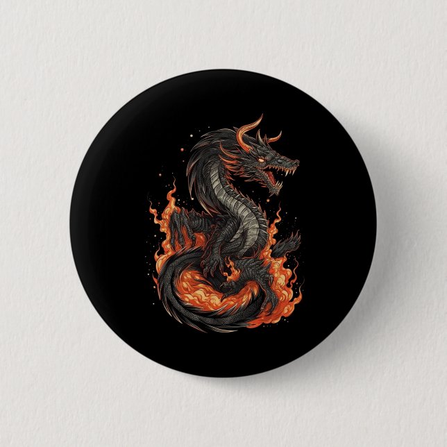 dragon design button (Front)