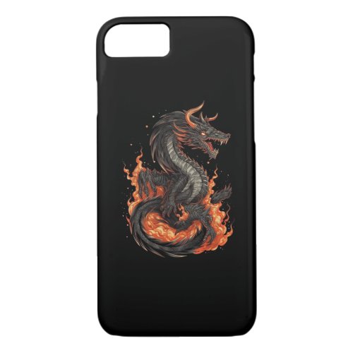 dragon design iPhone 87 case
