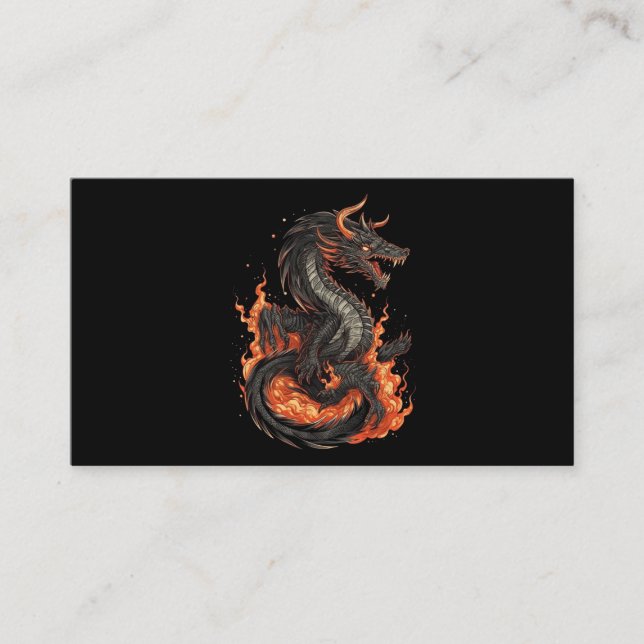 dragon design enclosure card (Front)