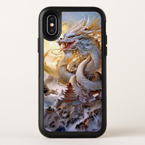 Dragon design  OtterBox symmetry iPhone XS case