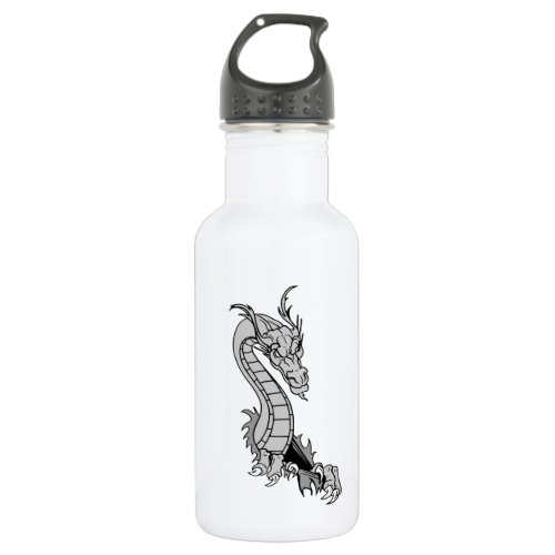 dragon design stainless steel water bottle