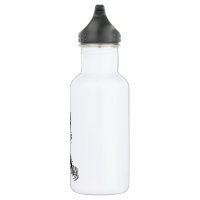 Custom Girl Flying on a Dragon 20oz Stainless Steel Water Bottle - Full  Print (Personalized)