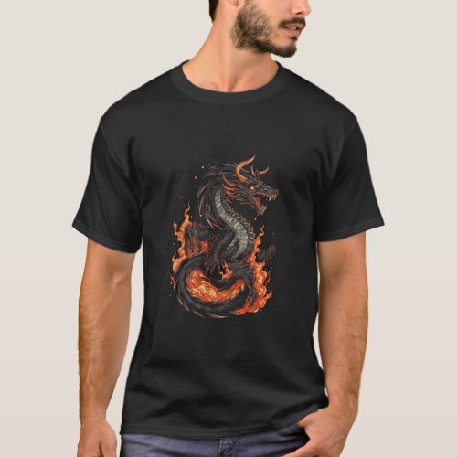 dragon design T_Shirt
