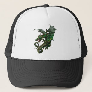 Dragon design trucker hat