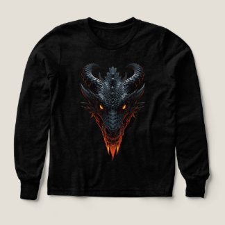 Dragon Dominion – Luxury Power Dragon Black T-Shir Tri-Blend Shirts
