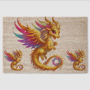 Dragon Doormat Fiber Doormat