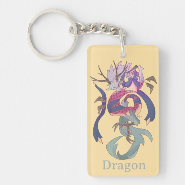 Dragon, Dragon Keychain (Front)