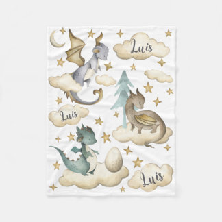 Dragon Dreams Baby Blanket