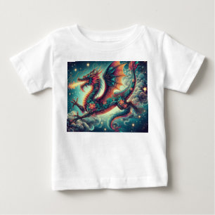 Dragon Dreams: Kids’ T-Shirt with Whimsical Stick