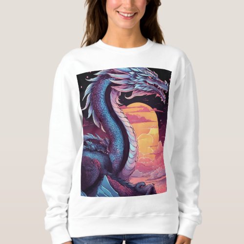 Dragon Dreams Patterned T_Shirt for the Bold Sweatshirt