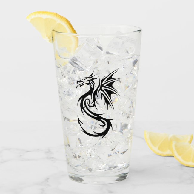 Dragon Drinking Glass Tumbler