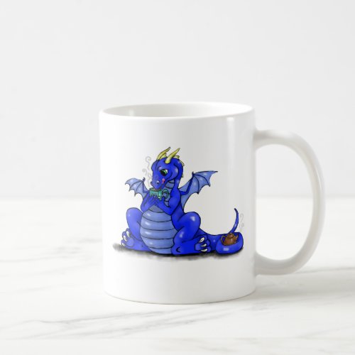 Dragon Drinking Tea Coffee Mug
