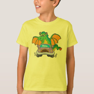 Dragon driving a car ! T shirt