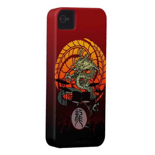 Dragon Drum 04 Case-Mate iPhone Case (Back/Right)