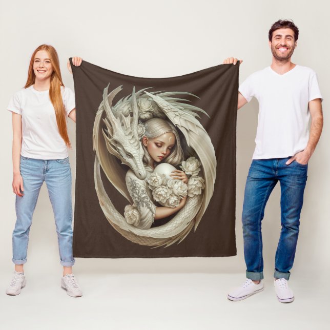 Dragon Egg Fleece Blanket (In Situ)