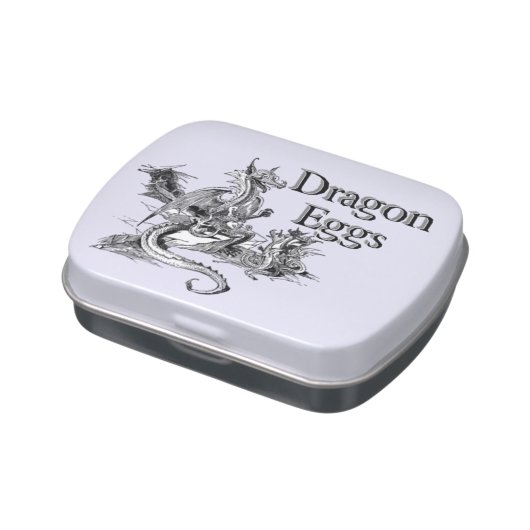 Dragon Eggs Jelly Belly Candy Tin (Side)