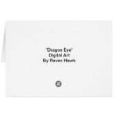Dragon Eye Cards (Back Horizontal)