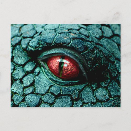 Dragon Eye Fantasy Gothic Postcard