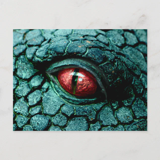 Dragon Eye Fantasy Gothic Postcard | Zazzle