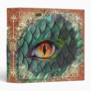 Dragon Eye Mythical Fantasy 3 Ring Binder