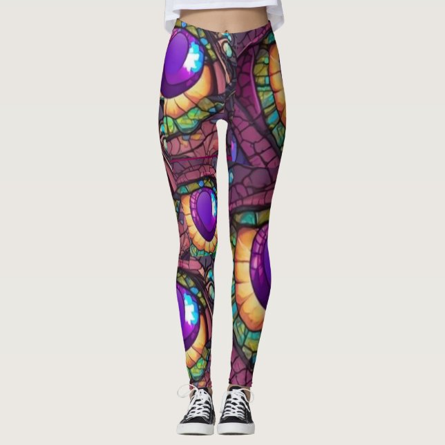 Dragon Eyes4 Leggings (Front)