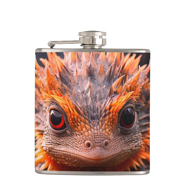Dragon Fac Flask (Front)