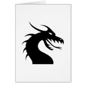 Dragon Face Silhouette (Front)