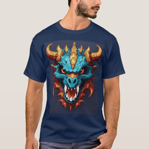 Dragon Face T_Shirt
