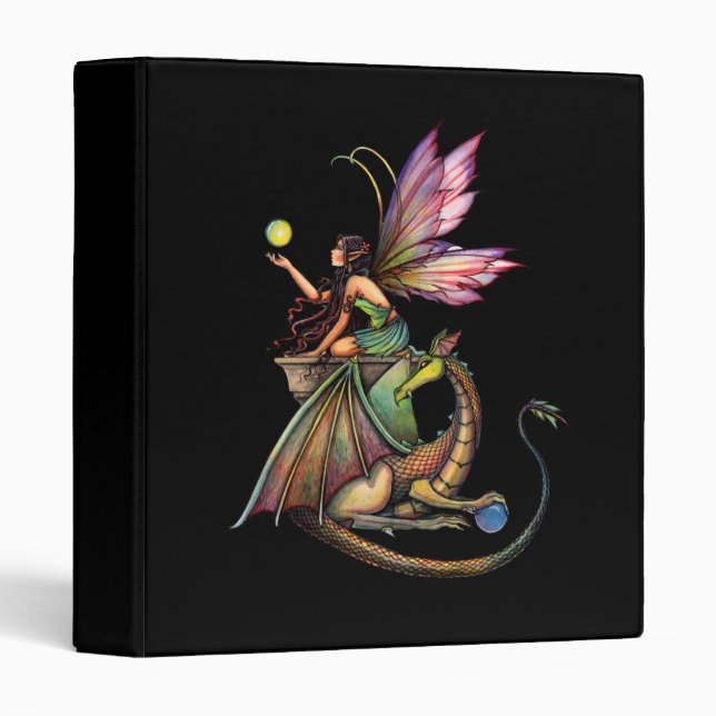 Dragon Fairy Binder by Molly Harrison (Front/Spine)