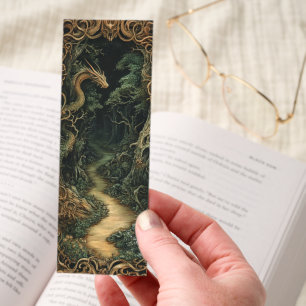 Dragon Fairy Forest Fantasy Book Lover gift Bookmarks
