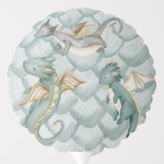 dragon family balloon