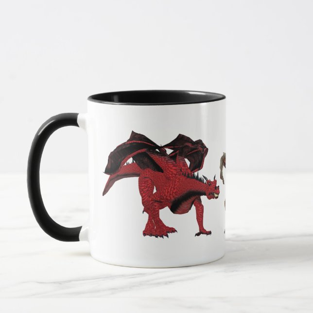 Dragon Family Mug (Left)