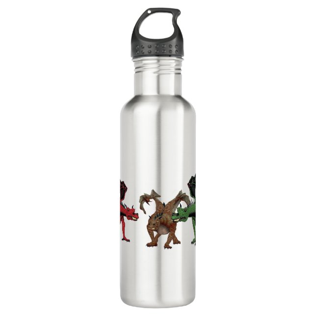 Dragon Family Stainless Steel Water Bottle (Front)