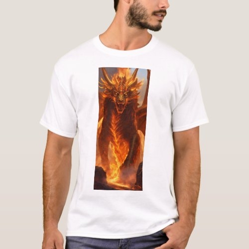dragon Fanion t_shirt 