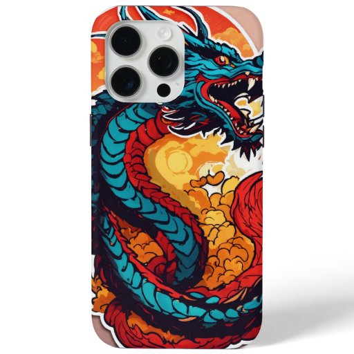 dragon Fansion style  iPhone 15 Pro Max Case