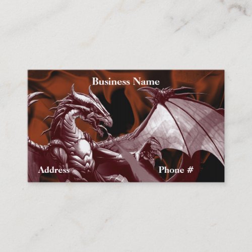 Dragon Fantasy Business Cards