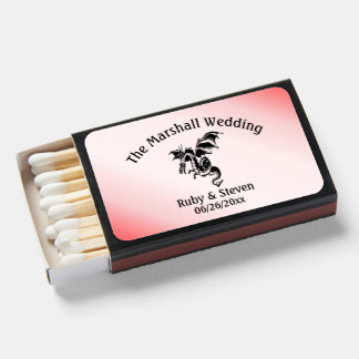 Dragon Fantasy Red Design Matchbox Matchboxes