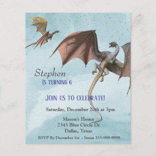 Dragon Fantasy Serpent Birthday Party Budget