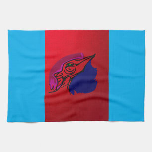 Dragon Fashionista Kitchen Towel