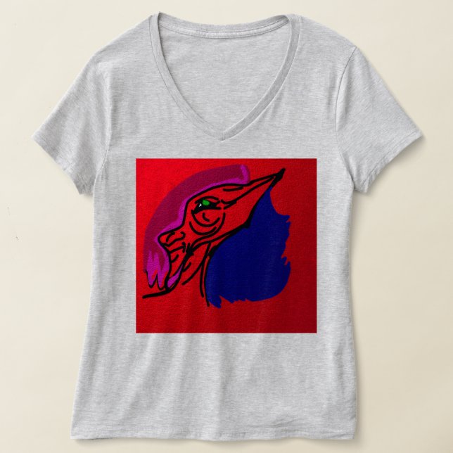 Dragon Fashionista T-Shirt (Laydown)