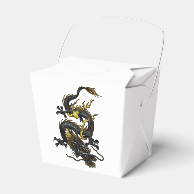 Dragon Favor Boxes (Front Side)