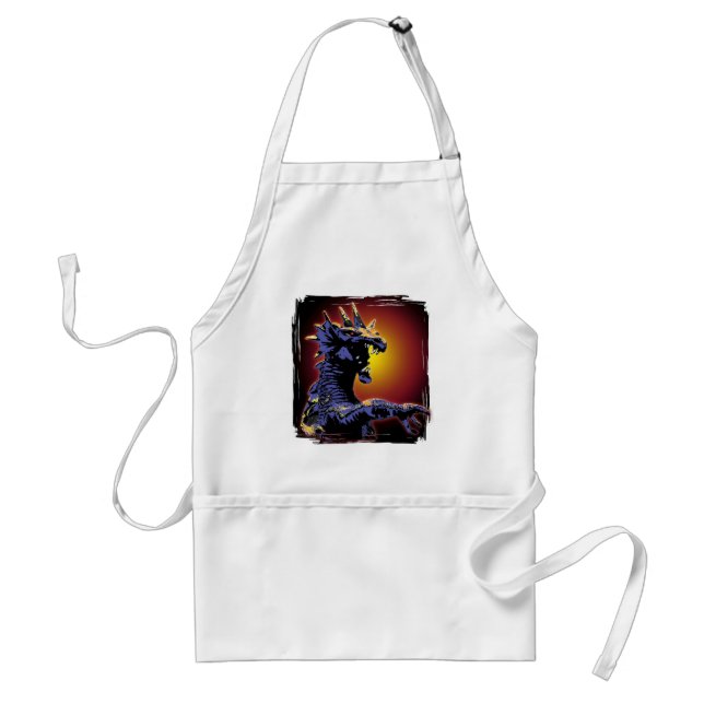Dragon Fire Adult Apron (Front)