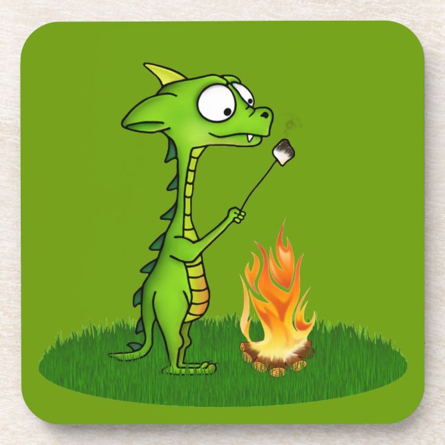 Dragon Fire Beverage Coaster (Front)