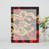 Dragon Fire decor on Lucky Energy (Standing Front)