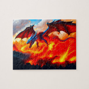 Dragon Fire Jigsaw Puzzle