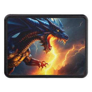 Dragon Fire Lightning Fight Two Hitch Cover